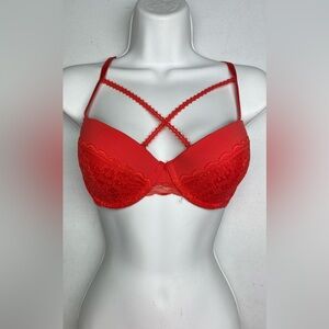 Fred’s RED Push-up Plunge, 32D *P1059